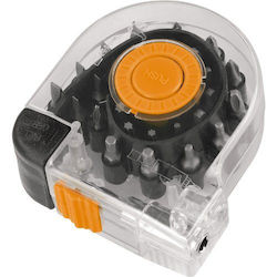 Set 27 Biți Pentru Șurubelniță Defort Adaptor Accesorii În Carcasă Din Plastic Set 27 Biți Pentru Șurubelniță Defort Adaptor Accesorii În Carcasă Din Plastic