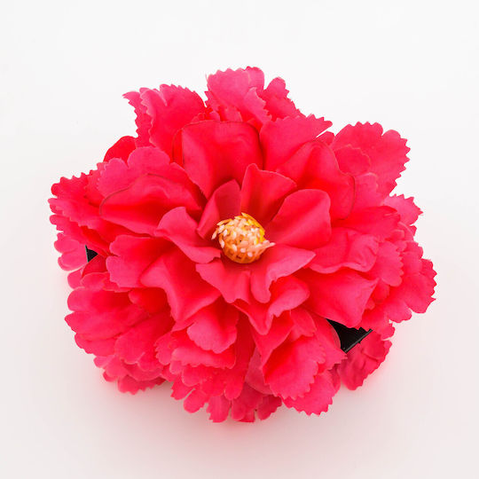 Premium Floral Hair Clip "hibiscus Dream" Boho Εμφανίσεις-φούξια