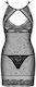 Obsessive Allastia See-through Chemise Thong