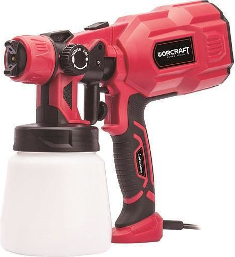 Worcraft Electric Paint Spray Gun 550W with Container 0.8L