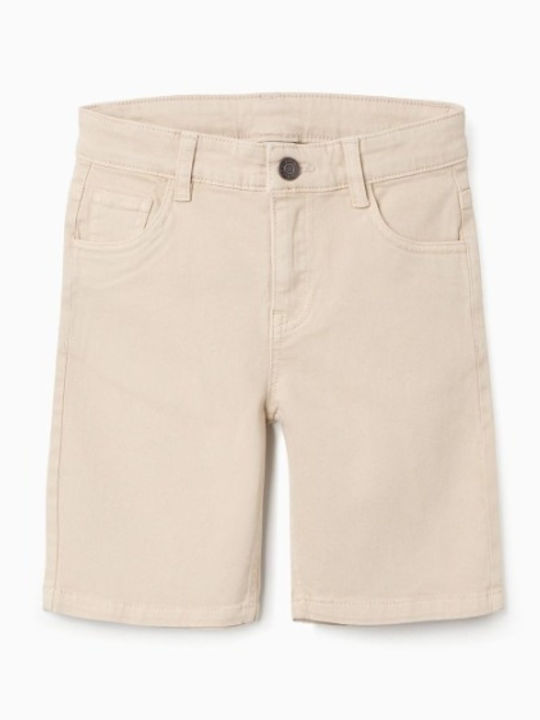 Kids Fabric Shorts/Bermuda Beige