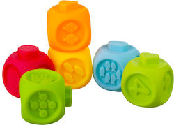 Bocioland Set aus 6 Weichen Sensorischen Würfeln für 12+ Monate