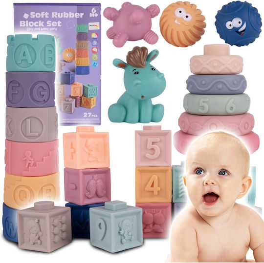 MalPlay MalPlay Baby Aktivitätsspielzeug Stapeln Für 6+ Monate
