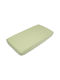 Kidizi Lenjerie De Patut Bebe Pentru Patut Bumbac Cu Cauciuc Verde 120x60cm