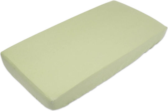 Kidizi Baby Crib Cotton Fitted Sheet Green 120x60cm