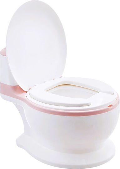Little Mom Toaletă Pentru Copii cu Capac Roz