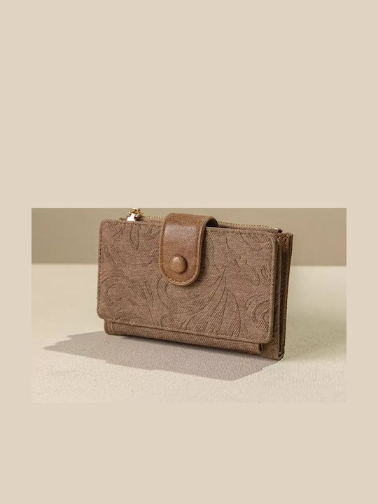 Kleines Damenbrieftasche Braun