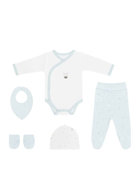 Kikka Boo Stripy Friends Set Onesie with Access...