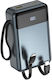 Lamtech Power Bank 20000mAh 45W With USB-A Output Port And USB-C Output Port Power Delivery Quick Charge 3.0 Black
