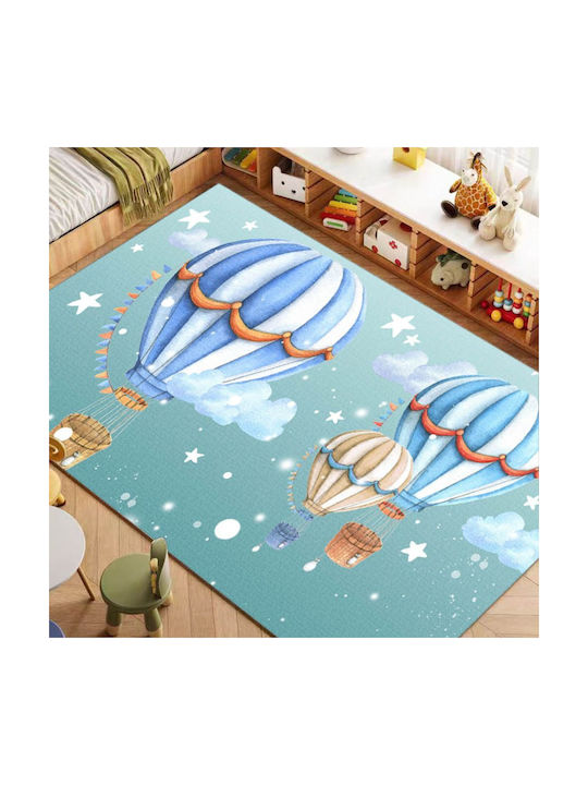 Viopros Set of Multicolour Cotton Kids Rugs 160x230cm