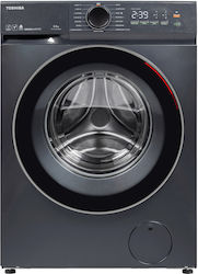 Toshiba 8kg με Smart Λειτουργίες TWT21BU90UWBK