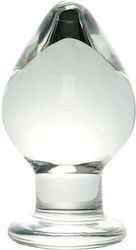 Anal Plug Medium Transparent 8cm