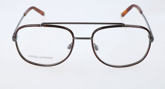 Dsquared2 Eyeglasses Man Lens Bridge Temple 53 17 140 Mm Dq5073-56