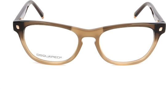 Dsquared2 Рамки За Очила Унисекс Леща Мост Дръжка 51 17 145 Мм Dq5084-47