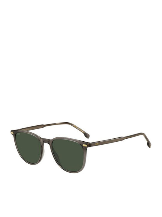 Boss Unisex Sonnenbrillen mit Braunem Metallrah...