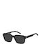 Tommy Hilfiger Unisex Sunglasses with Black Horn-Rimmed Frame and Grey Lenses TH2310/S 807/IR