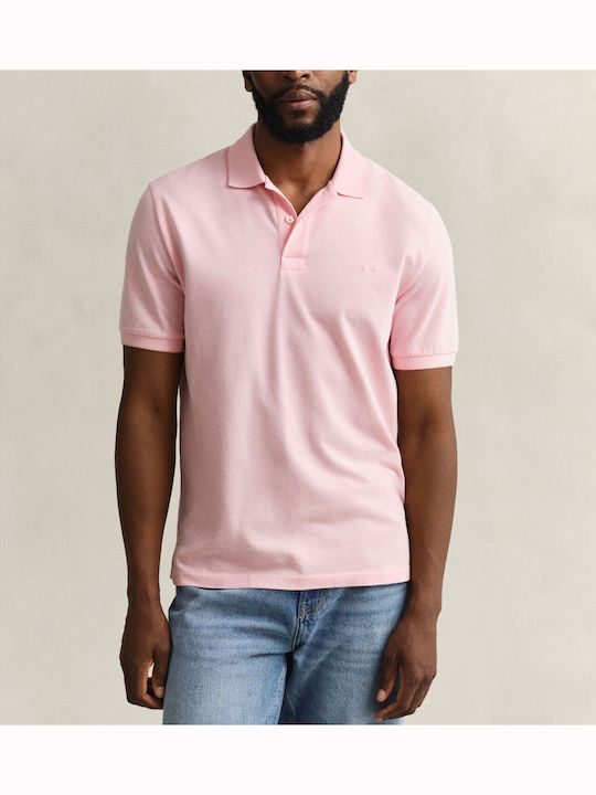 Gant Polo T-Shirt Pink