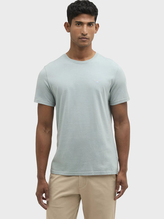 Barbour Barbour Herrenblusen Kurzarm T-Shirt Hellblau