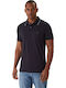 Nolan Polo Herrenblusen Kurzarm Navy Blau