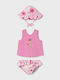 Mayoral Costum de Baie pentru Copii Set Roz