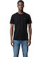 T-shirt Μαύρο