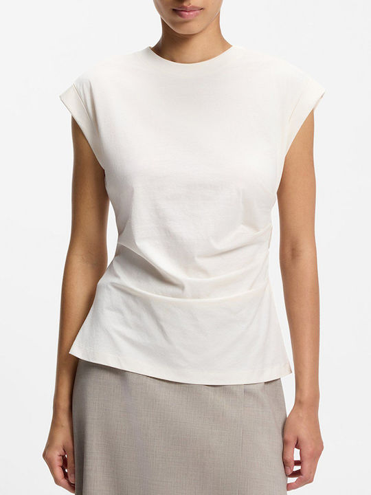 Boss Women's T-shirt Offwhite