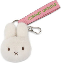 Bon Ton Λούτρινο Miffy Eco Fuzzy Offwhite Bag Charm 11cm 24205103