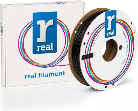 Real Filament Tough PLA 3D Printer Filament 1.75mm Black 0.5kg 1τμχ (Spool)