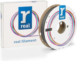 Real Filament Matte PLA 3D Printer Filament 1.75mm Black 0.5kg 1τμχ (Spool)