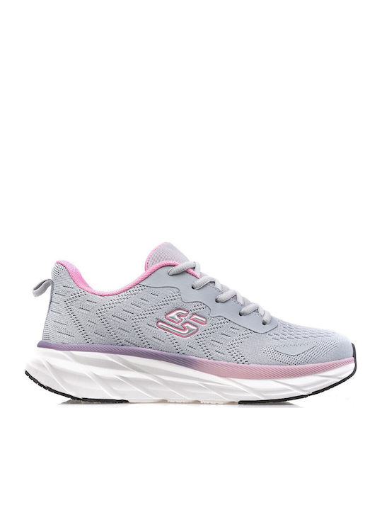 Fshoes Γυναικεία Sneakers Γκρι