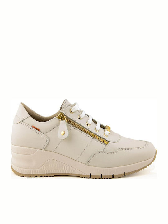 Ragazza Damen Sneakers Beige
