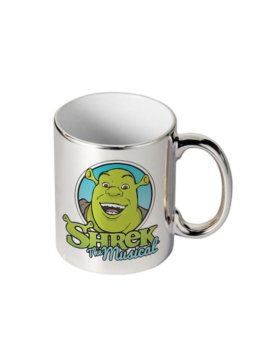 Shrek Tasse Spiegel Silber