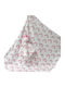 Viopros Nursery Swaddling Blanket Fleece Pink with Animal 3 Pieces