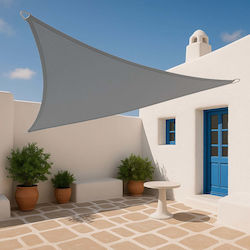 Showood Τρίγωνο Πανί Σκίασης Γκρι 3.6m 280gr/m²