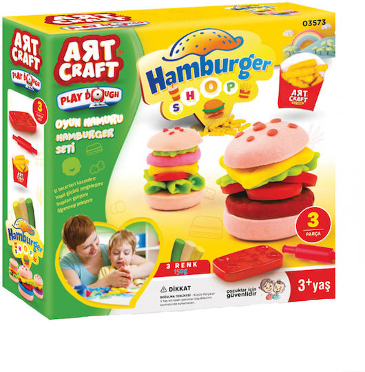 Dede Plasticine - Game for Ages 3+, 3 Pieces
