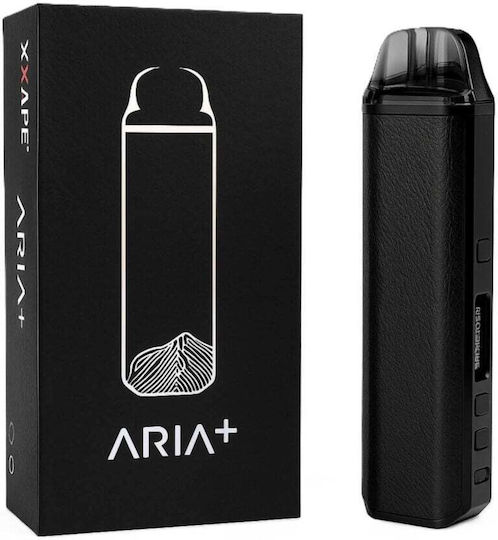 Xvape ARIA+ Verdampfer mit integrierter Batteriekapazität 2600mAh Schwarz
