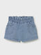 Kinder Shorts Bermudas Stoff Blau