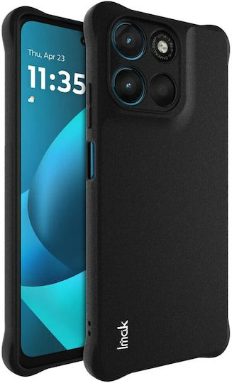Imak Black Silicone Back Cover (Motorola Moto G57 Power 5G / G67 Power 5G)