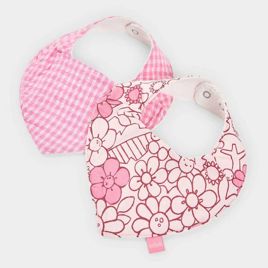 Boboli Boboli Stoff Bandana Rosa 2 Stück