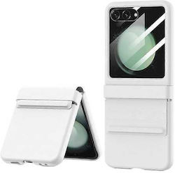 Samsung Flap Eco Leder Book Δερμάτινο Creme (Ga...