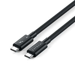 Satechi Braided Thunderbolt Cable 240W Μαύρο 1m