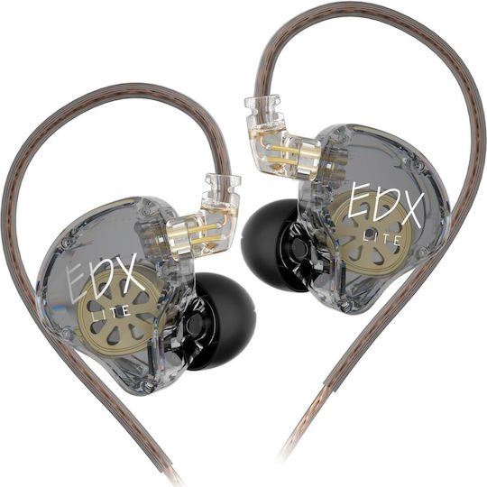 KZ In Ear In-ear Headphones Edx with Bluetooth Transparent