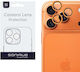 Sonique Mobile Camera Protection Tempered Glass Orange For Apple Iphone 17 Pro Iphone 17 Pro Max
