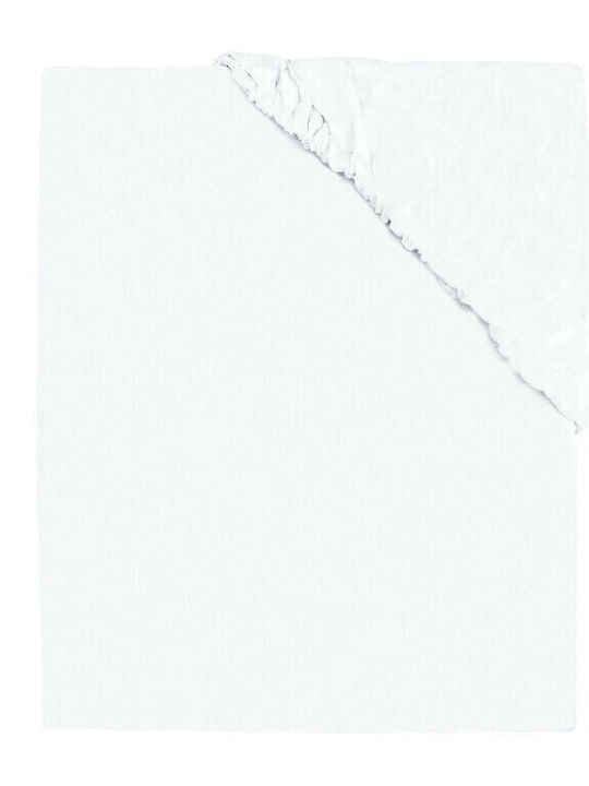 MimiNu Husă Textilă pentru Salteluță de Schimbat White 50x80cm