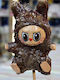 Lumanare de Paste Rotundă Handmade Dulce 15cm Maro