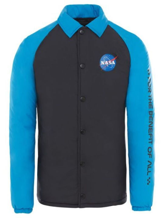 Vans Langärmeliges Herrenhemd Black Space Blau