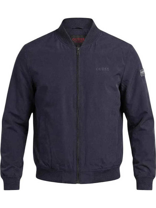 Guess Guess Herren Bomber Jacke Blau