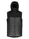 Insuloft Sleeveless Jacket Black-dark Grey Melange