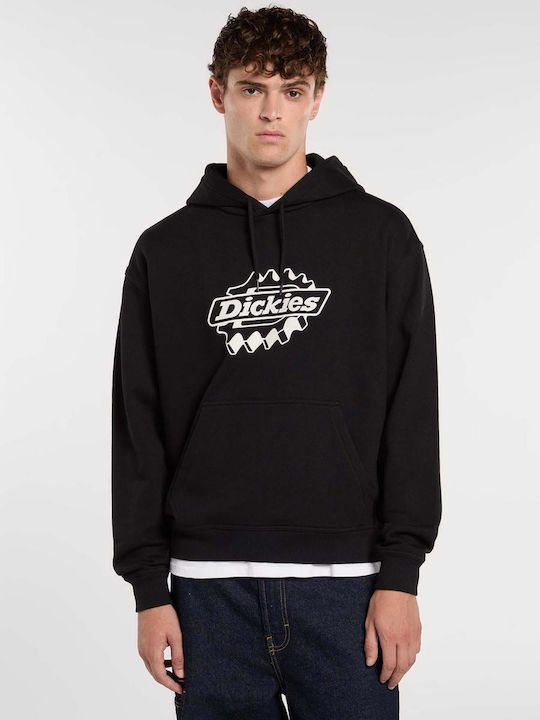 Dickies Φούτερ με Κουκούλα Μαύρο