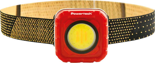 Powertech Rechargeable LED Headlamp IP64 with Maximum Brightness 950lm